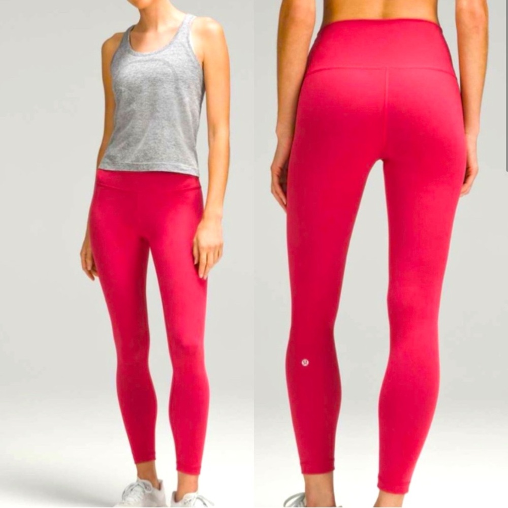 lululemon athletica Red Leggings